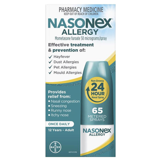 Nasonex Allergy Non-Drowsy Nasal Spray - 65 Sprays-Auzzi Store