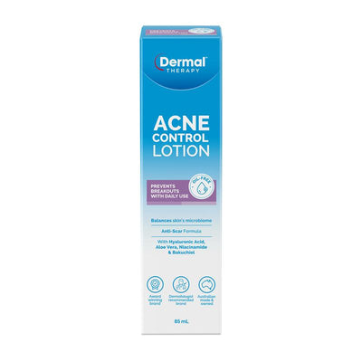 Dermal Therapy Acne Control Lotion 85ml - Daily Oil-Free Moisturizer