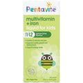 Pentavite Multivitamin + Iron Kids Liquid Lemon Lime 200ml - Essential Nutrients for Growing Kids