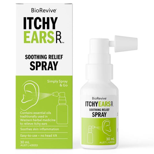 BioRevive Itchy Ears Spray 30ml - Soothing Relief for Itchy Ears
