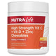 NutraLife 1200mg Vitamin C+D+Zinc Chewables 120 Tablets