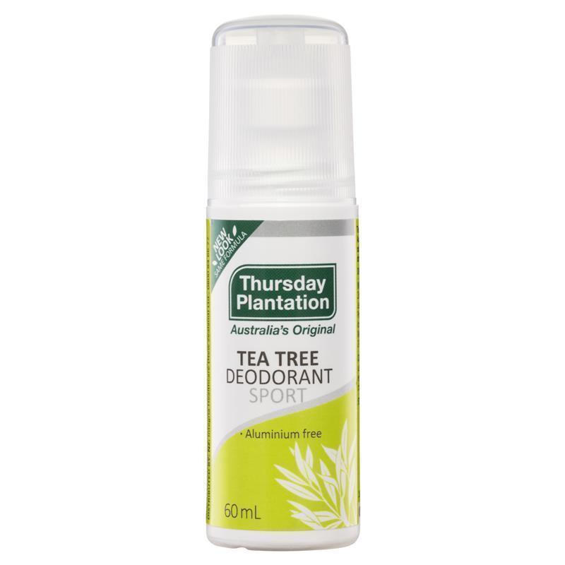 Thursday Plantation Pure Tea Tree Sport Roll-On Deodorant 60ml