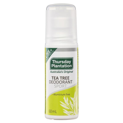 Thursday Plantation Pure Tea Tree Sport Roll-On Deodorant 60ml