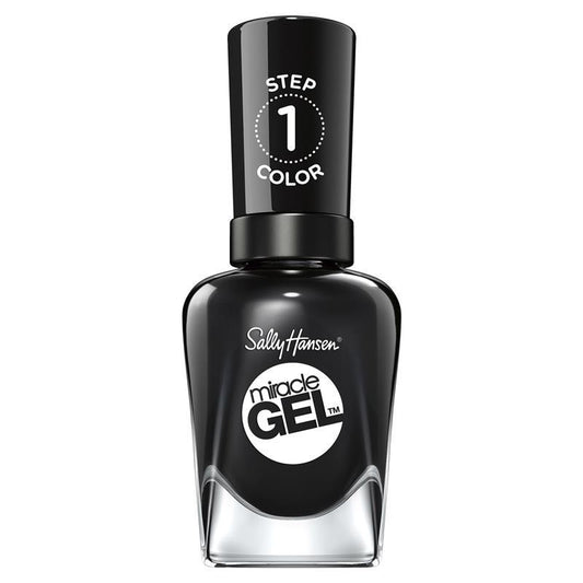 Sally Hansen Miracle Gel Nail Polish Onyx-pected 14.7ml - Auzzistore