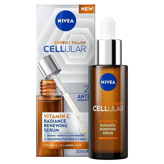 NIVEA Cellular Filler Expert Vitamin C Radiance Renewing Serum (30ml)