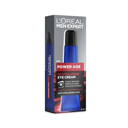 L'Oreal Men Expert Power Age Revitalising Eye Serum 15ml - Auzzistore