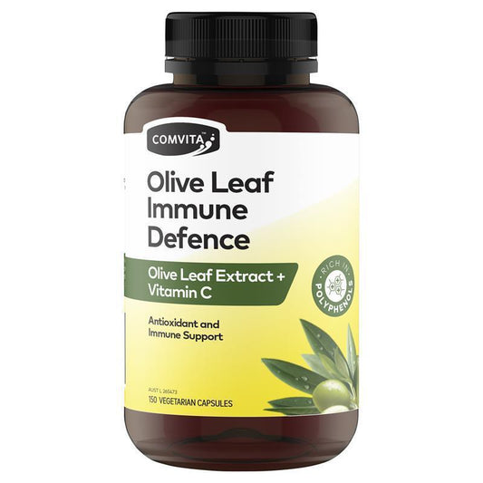 Comvita Olive Leaf & Vitamin C Immune Support Capsules - 150