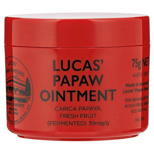 Lucas Papaw Ointment 75g - Natural Healing for Skin & Lips-Auzzi Store