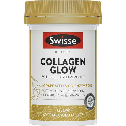 Swisse Beauty Collagen Glow - 60 Tablets for Radiant Skin - Auzzi Store