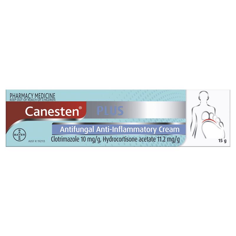 Canesten Plus Antifungal and Anti-Inflammatory Cream 15g-Auzzi Store