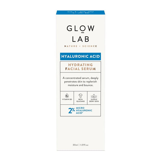 Glow Lab Hyaluronic Acid Hydrating Facial Serum 30ml - Ultimate Hydration for Bouncy Skin – view 2