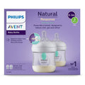 Avent Natural Response Feeding Bottles with AirFree Vent 125ml - 2 Pack