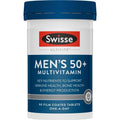 Swisse Ultivite Men's 50+ Multivitamin, Vitamin D & B12, 90 Tablets