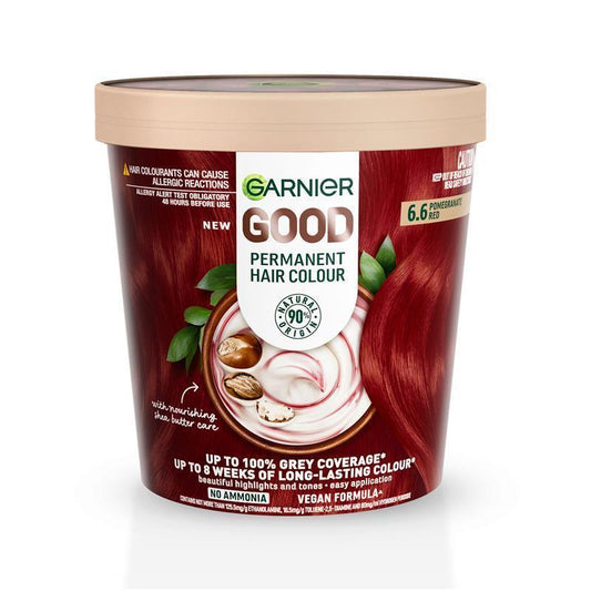 Garnier Good Hair Colour 6.6 Pomegranate Red - 90% Natural Formula