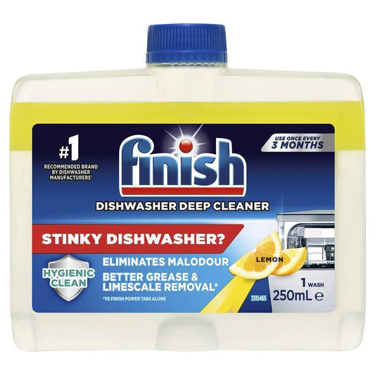 Finish Dishwasher Cleaner Lemon 250mL - Powerful Deep Clean-Auzzi Store