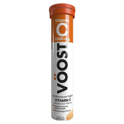 Voost Vitamin C Effervescent Tablets - Blood Orange, 20 Vegan