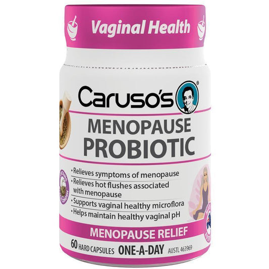 Caruso's Probiotic Menopause - 60 Capsules for Hormonal Balance