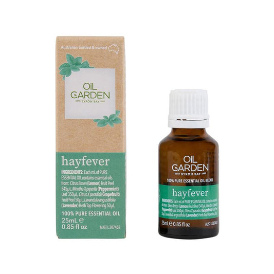 Oil Garden Natural Remedies Hay Fever Oil 25ml - Pure Essential Oil Blend - Auzzistore