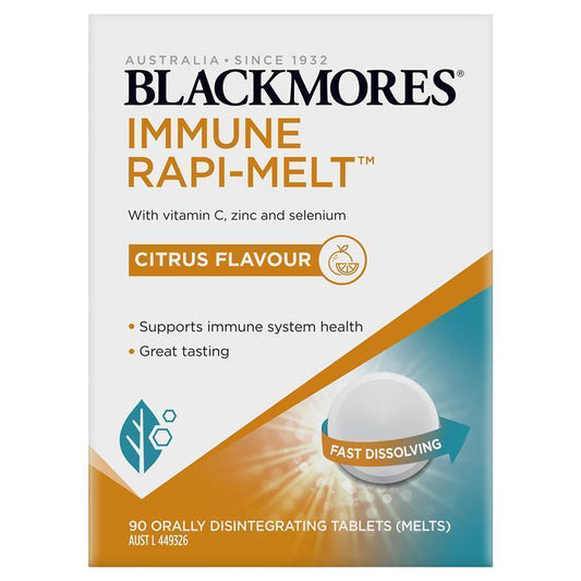 Blackmores Immune Rapi-Melt 90 Tablets - Boost Your Immune System