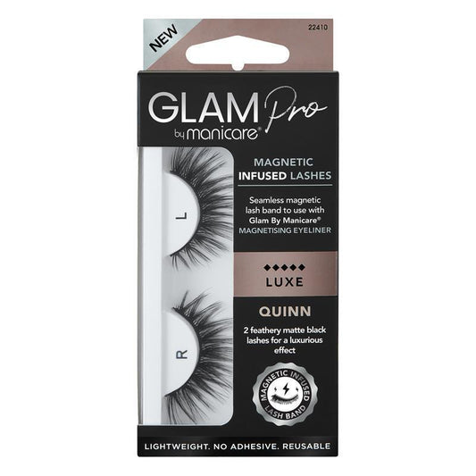 Glam By Manicare Pro Magnetic Infused Quinn Lashes Luxe - 2 Pack