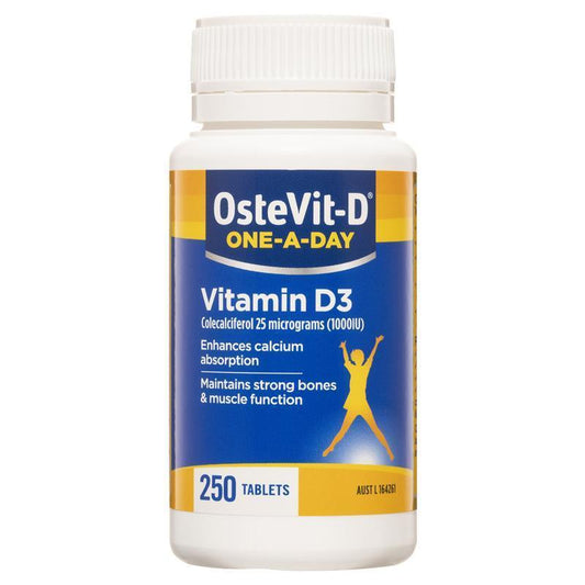 OsteVit-D Vitamin D3 One-A-Day - 250 Tablets - Auzzi Store