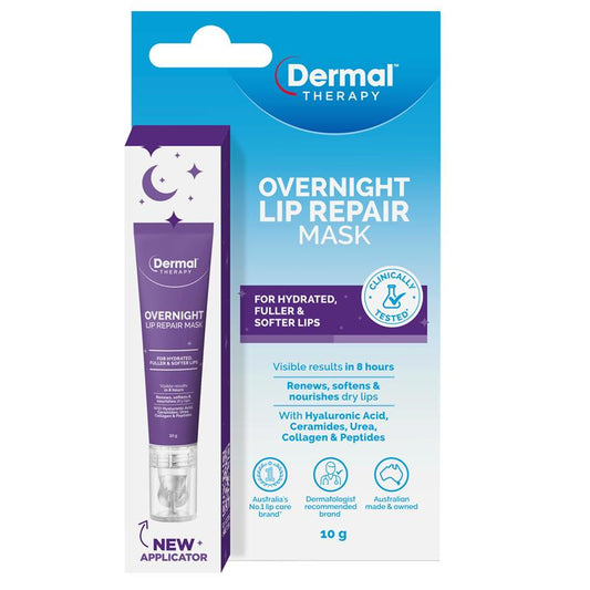 Dermal Therapy Overnight Lip Repair 10ml - Auzzistore