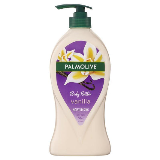 Palmolive Body Butter Vanilla Moisturising Body Wash - 750ml-Auzzi Store