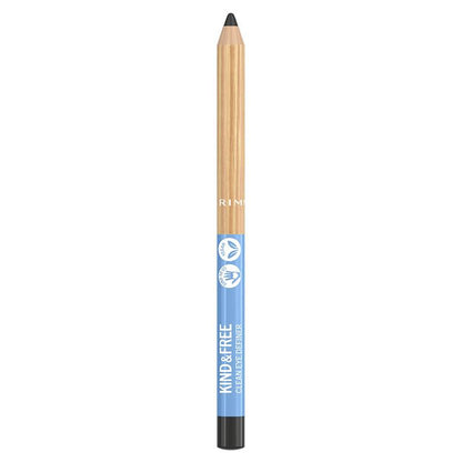 Rimmel London Kind & Free Clean Eyeliner #01 Pitch - 1.2g