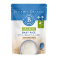 Bellamy's Organic Baby Rice with Prebiotic 125g - Gentle Nutrition for Your Little One