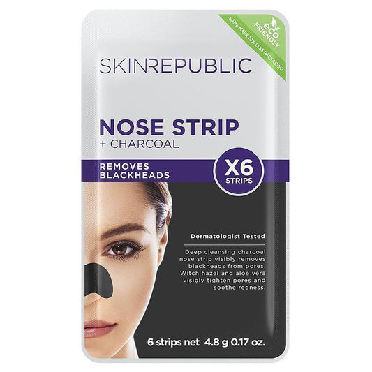 Skin Republic Charcoal Nose Strips - Effective Blackhead Removal - Auzzi Store