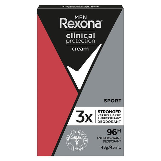 REXONA Men Sport Clinical Antiperspirant Deodorant 45ml 96h