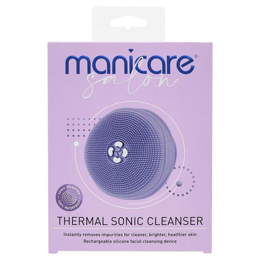 Manicare® Salon Thermal Sonic Cleanser - Rechargeable Facial Cleansing Brush
