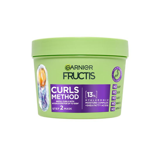 Garnier Fructis Curls Method Mask 370ml - Ultimate Hydration - Auzzistore
