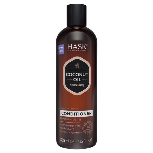 Hask Coconut Oil Nourishing Conditioner 355ml - Hydrate and Nourish