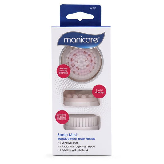 Manicare Sonic Mini Replacement Brush Heads - 3 Pack - Auzzi Store