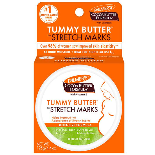 Palmer's Cocoa Butter Tummy Butter for Stretch Marks 125g - Intensive Skin Treatment - Auzzistore