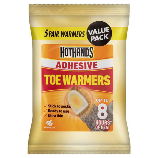 Hot Hands Toasti Toe Warmers - 5 Pairs for Ultimate Foot Comfort-Auzzi Store