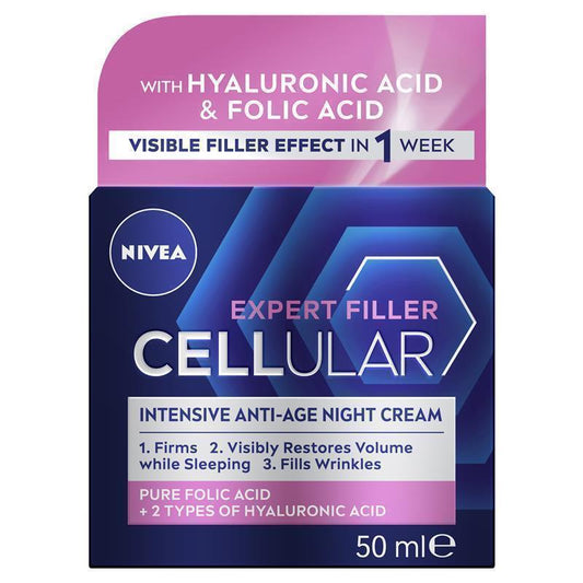 NIVEA Cellular Expert Filler Intensive Anti-Age Night Cream - 50ml