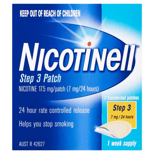 Nicotinell 7mg Stop Smoking Patch - 7 Day Relief-Auzzi Store