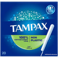 Tampax Regular Applicator Tampons, 20 Count, Medium Flow