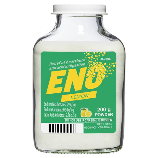 Eno Fruit Salt Lemon 200g - Natural Relief for Stomach Upsets-Auzzi Store