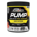 Vital Strength Pump Pre Workout - Non-Stimulant Watermelon 225g