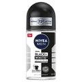 NIVEA MEN Black & White Invisible Roll-On Deodorant 72H Protection 50ml