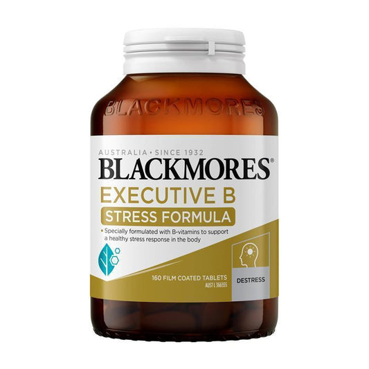 Blackmores Executive B Stress Formula Tablets with Magnesium – 160