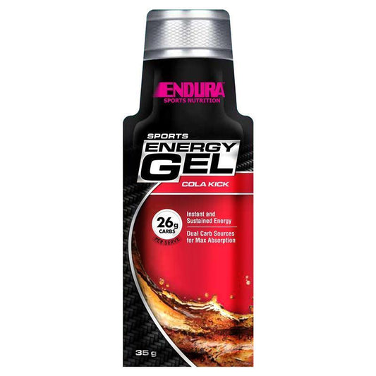 Endura Sports Energy Gel Cola Kick 35g - Convenient Energy Boost-Auzzi Store