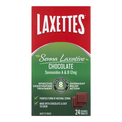 Laxettes 24 - Effective Constipation Relief