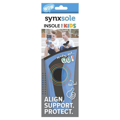 Synxsole Kids Insoles - Large Size for Ultimate Comfort - Auzzi Store
