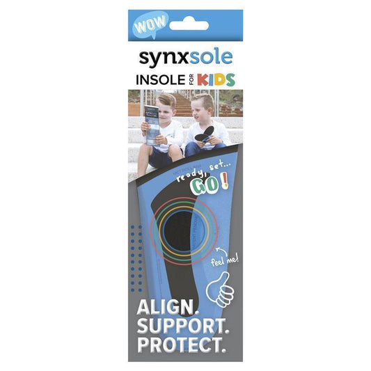 Synxsole Kids Insoles - Large Size for Ultimate Comfort - Auzzi Store