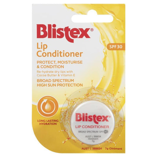 Blistex Lip Conditioner SPF 30 7gm Pot - Protect Your Lips