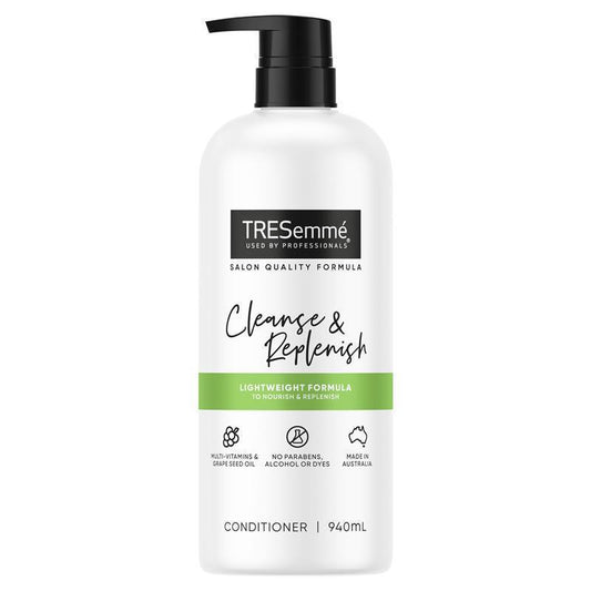 Tresemme Cleanse & Replenish Conditioner 940ml - Nourishing Care for All Hair Types